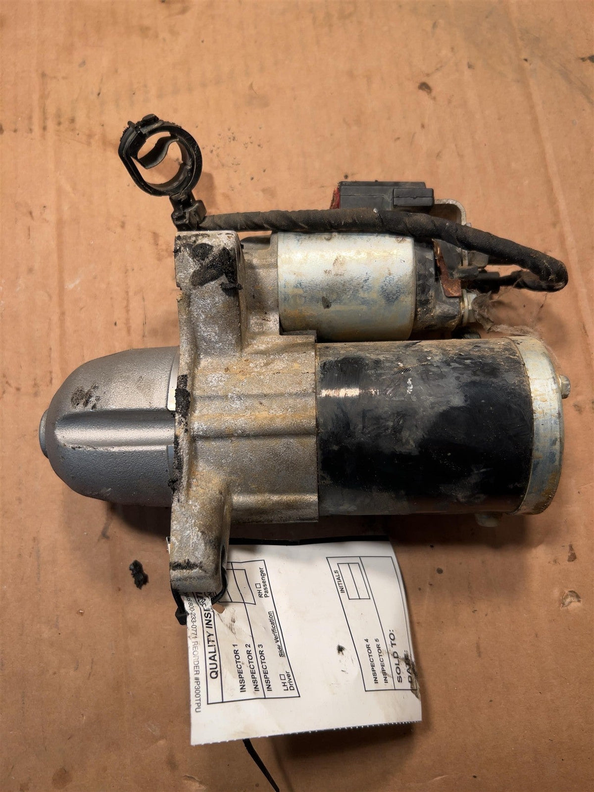 Starter Motor from a 2019 Jeep Cherokee, photo 1