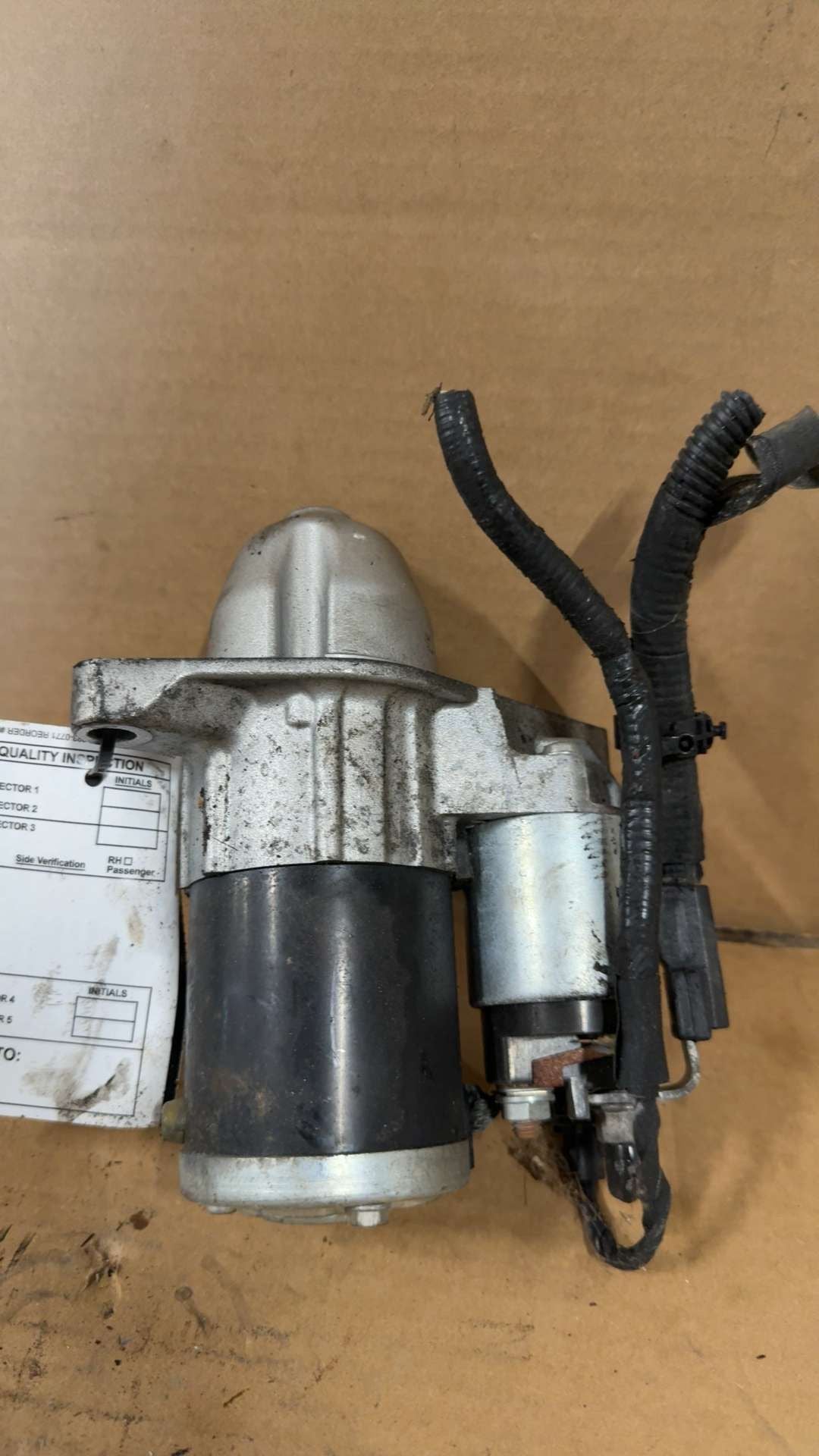 Starter Motor from a 2018 Jeep Cherokee, photo 2