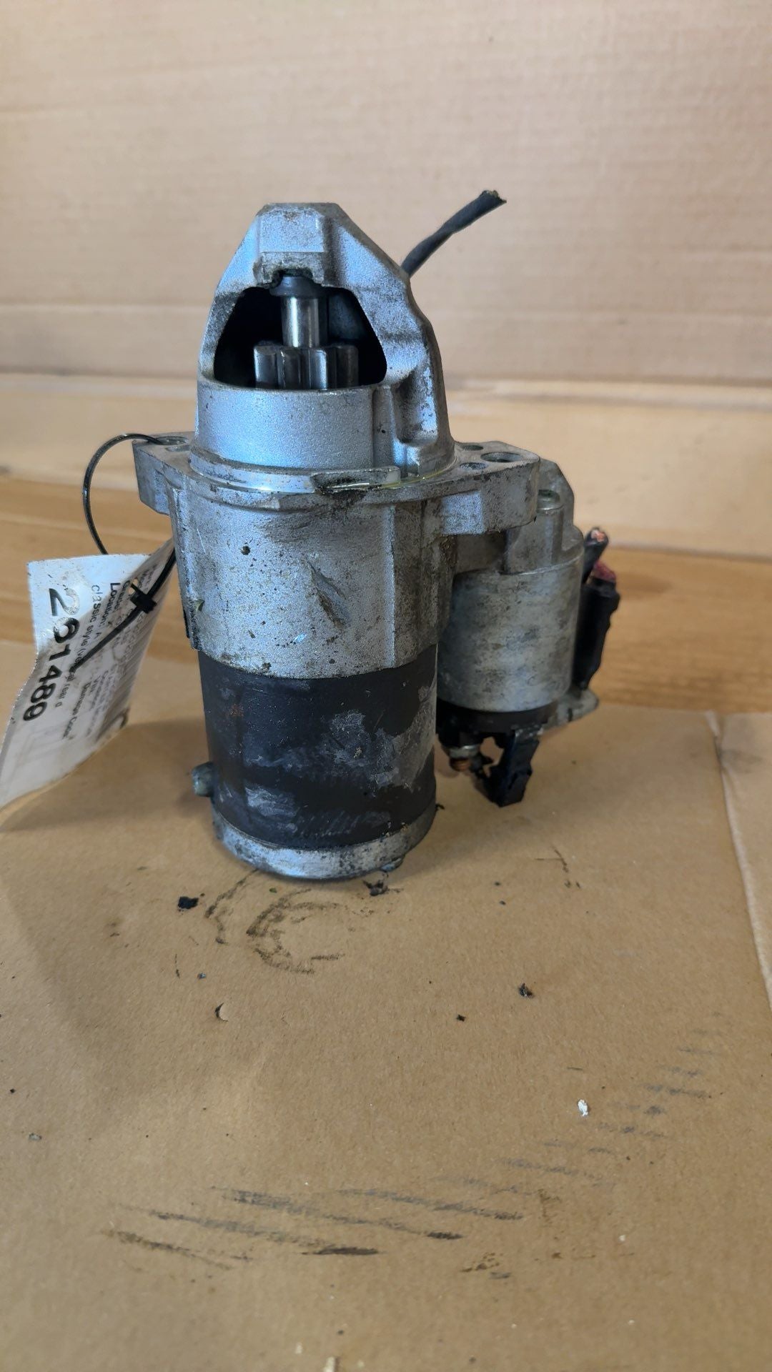Starter Motor from a 2017 Jeep Compass, photo 2