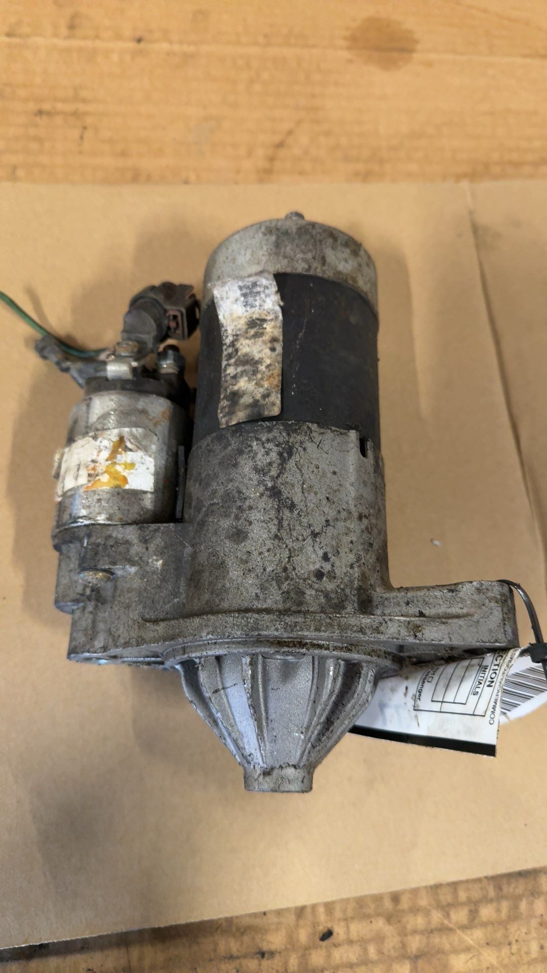 Starter Motor from a 2002 Jeep Grand Cherokee, photo 1