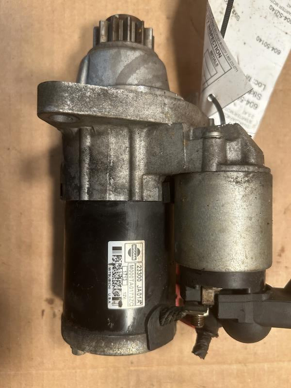 Starter Motor from a 2012 Nissan Altima, photo 1