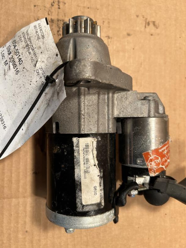 Starter Motor from a 2012 Nissan Altima, photo 1