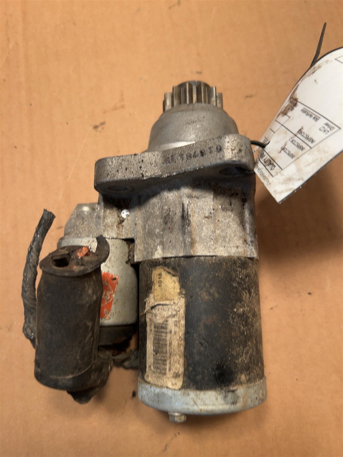 Starter Motor from a 2017 Nissan Altima, photo 1