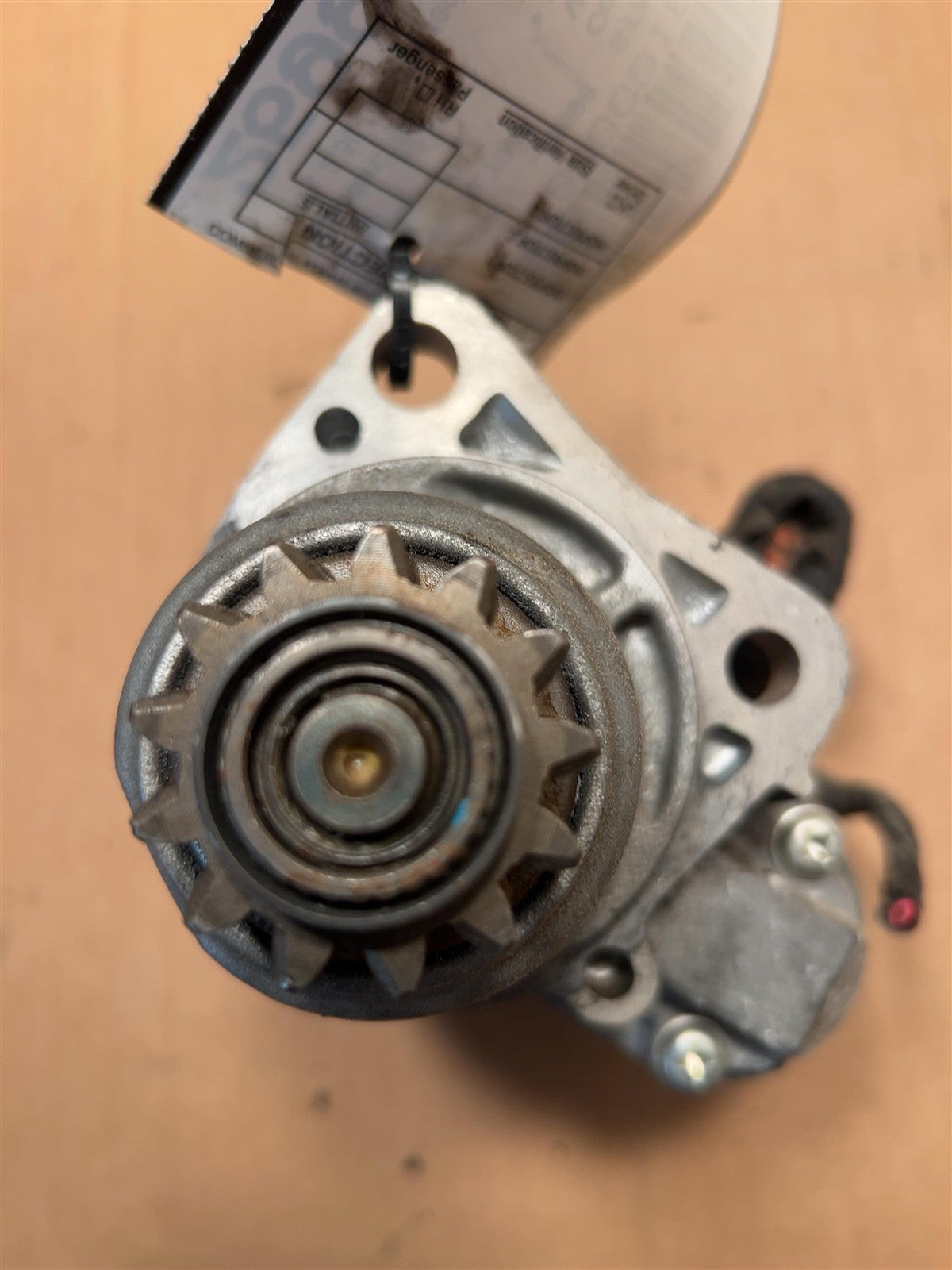 Starter Motor from a 2017 Nissan Altima, photo 3