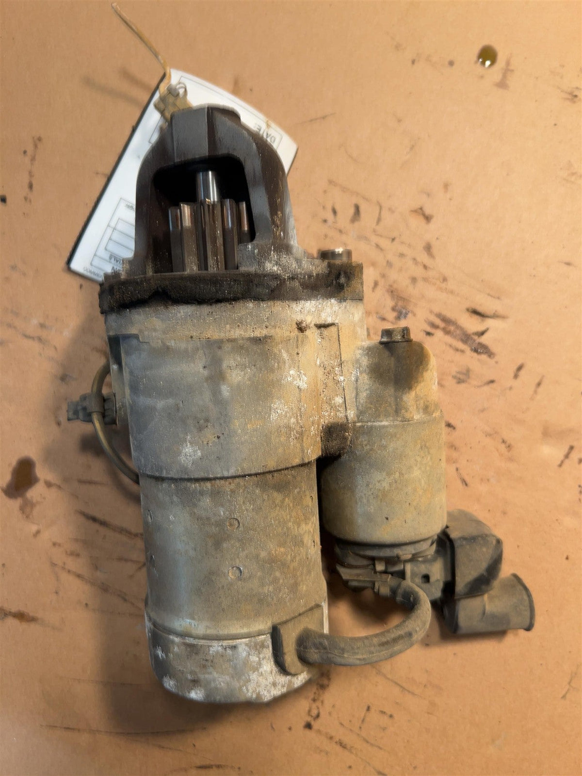 Starter Motor from a 2012 Infiniti G37, photo 2