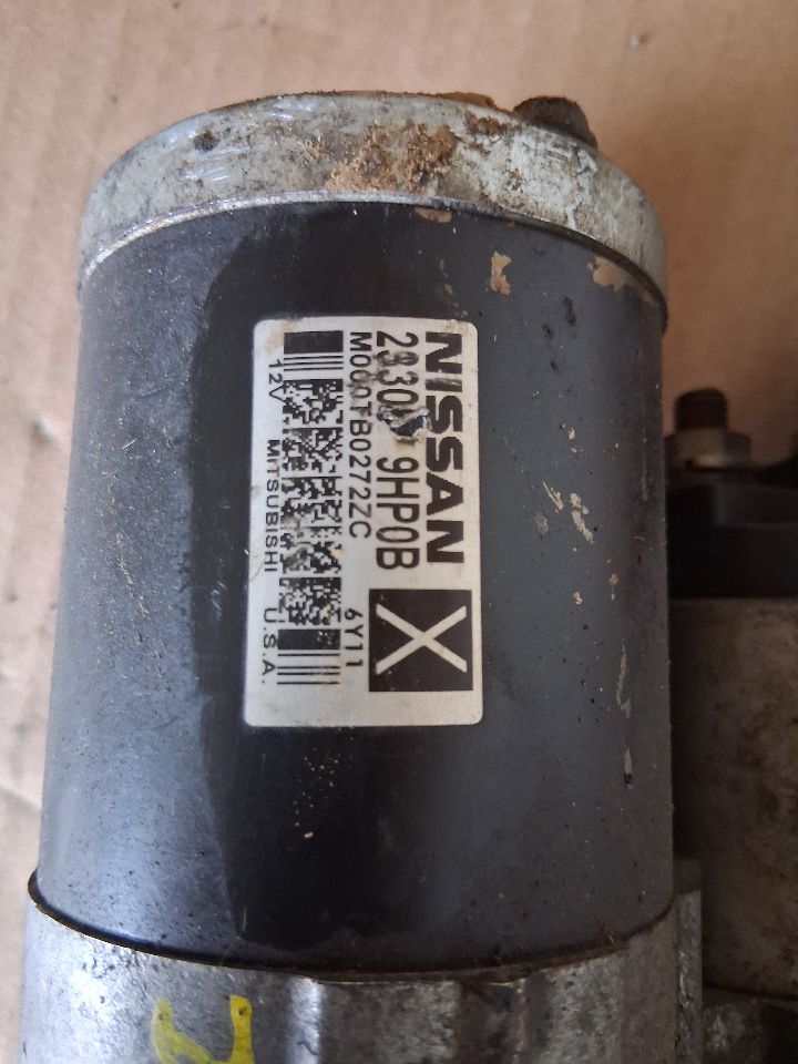 Starter Motor from a 2017 Nissan Maxima, photo 3