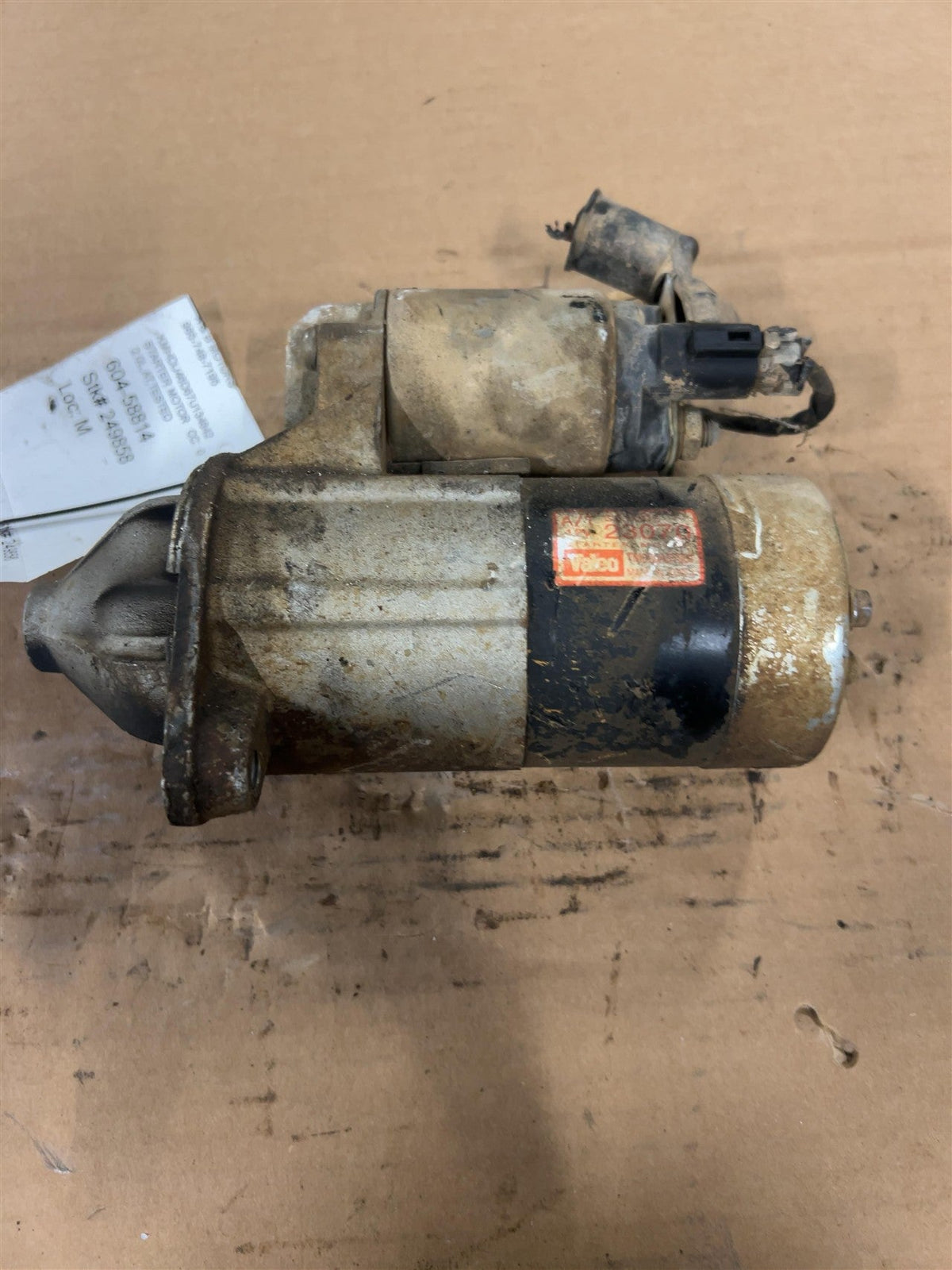 Starter Motor from a 2007 Hyundai, photo 1