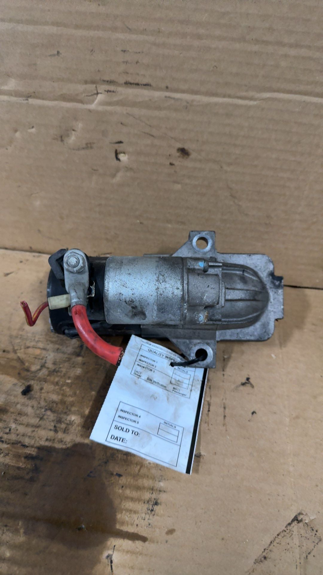 Starter Motor from a 2008 Mazda 6, photo 2