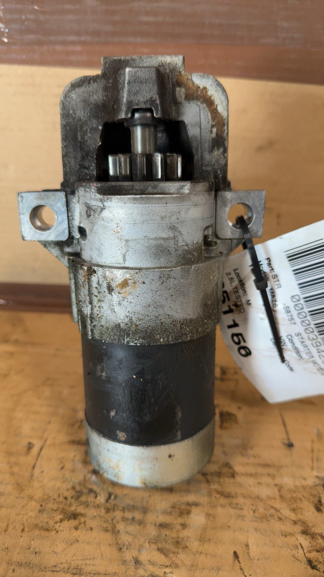 Starter Motor from a 2009 Mazda 6, photo 2