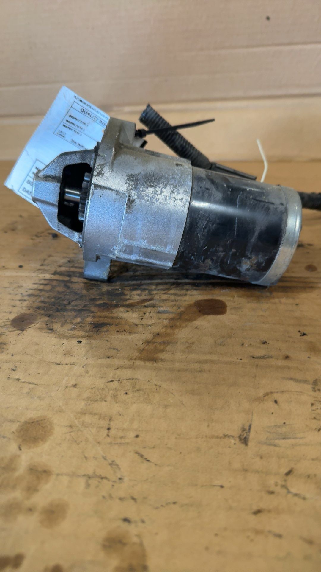 Starter Motor from a 2016 Mazda CX-5, photo 1