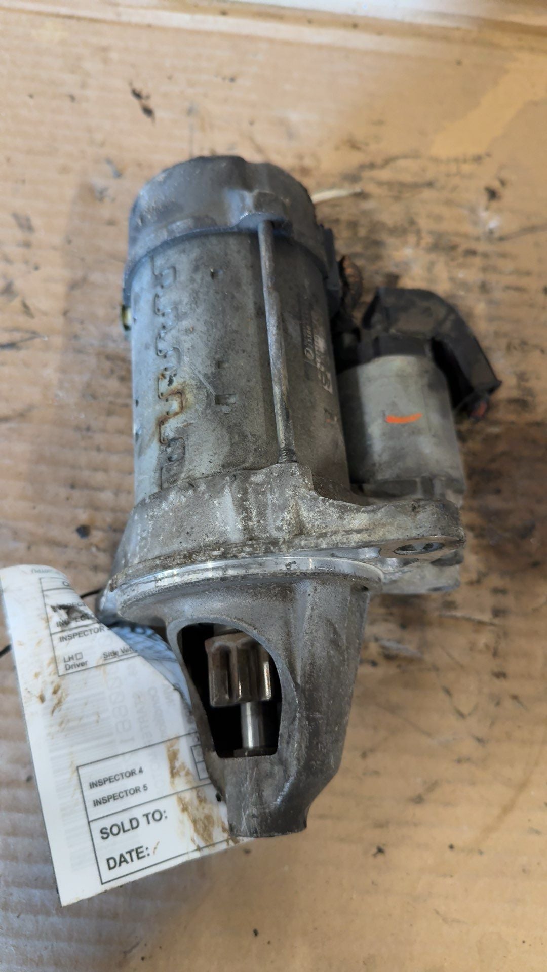 Starter Motor from a 2008 Subaru Legacy, photo 2