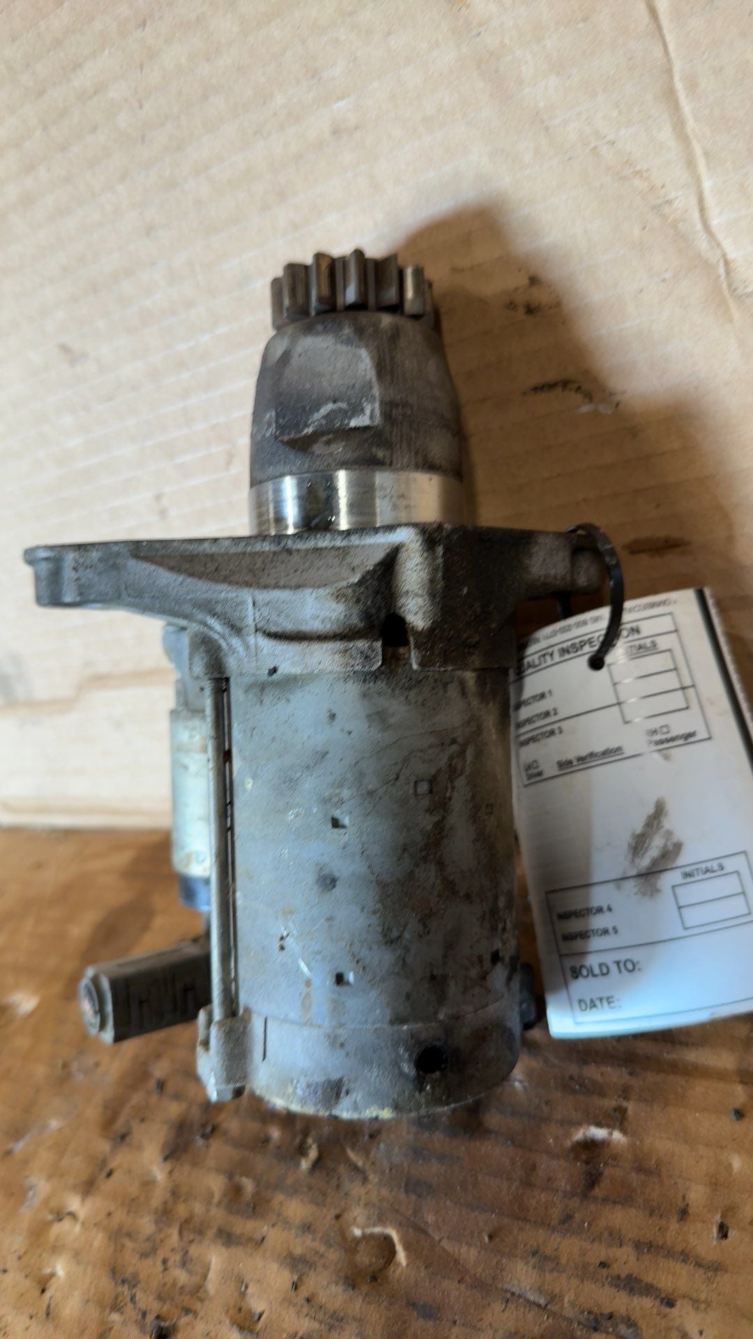 Starter Motor from a 2009 Toyota RAV4, photo 2