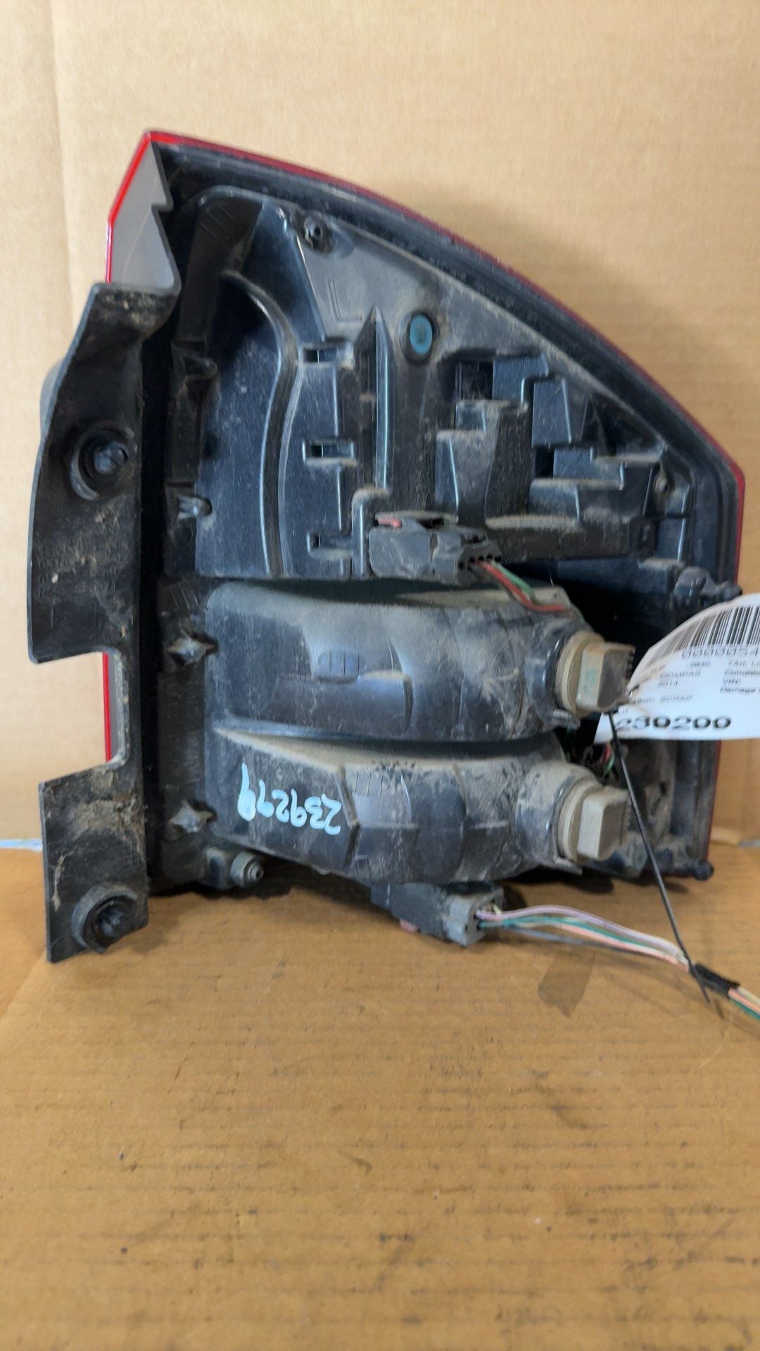 Tail Light from a 2014 Jeep Compass, left side, photo 4