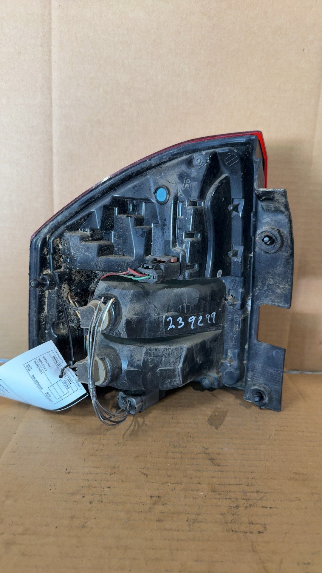 Tail Light from a 2014 Jeep Compass, right side, photo 4