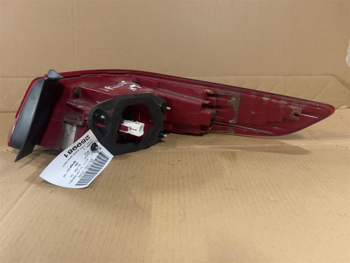 Tail Light from a 2016 Kia Optima, left side, photo 4