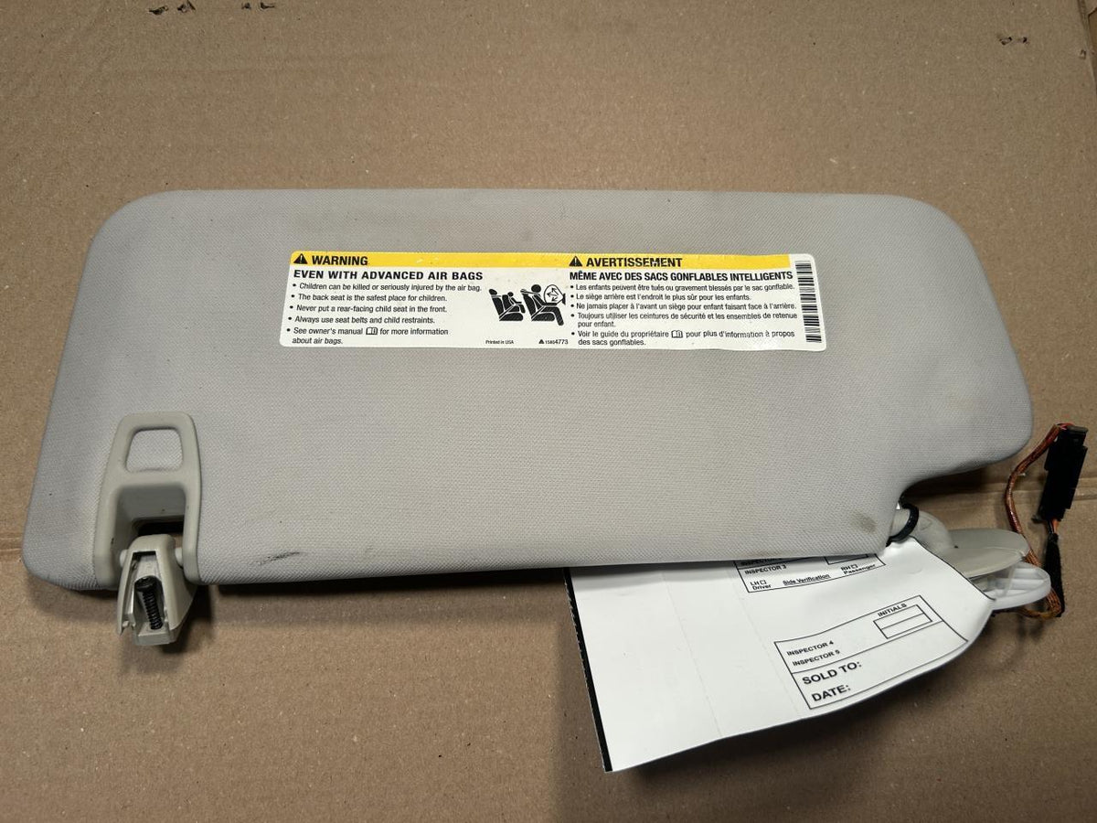 Sun Visor from a 2008 Cadillac CTS, right side, photo 3