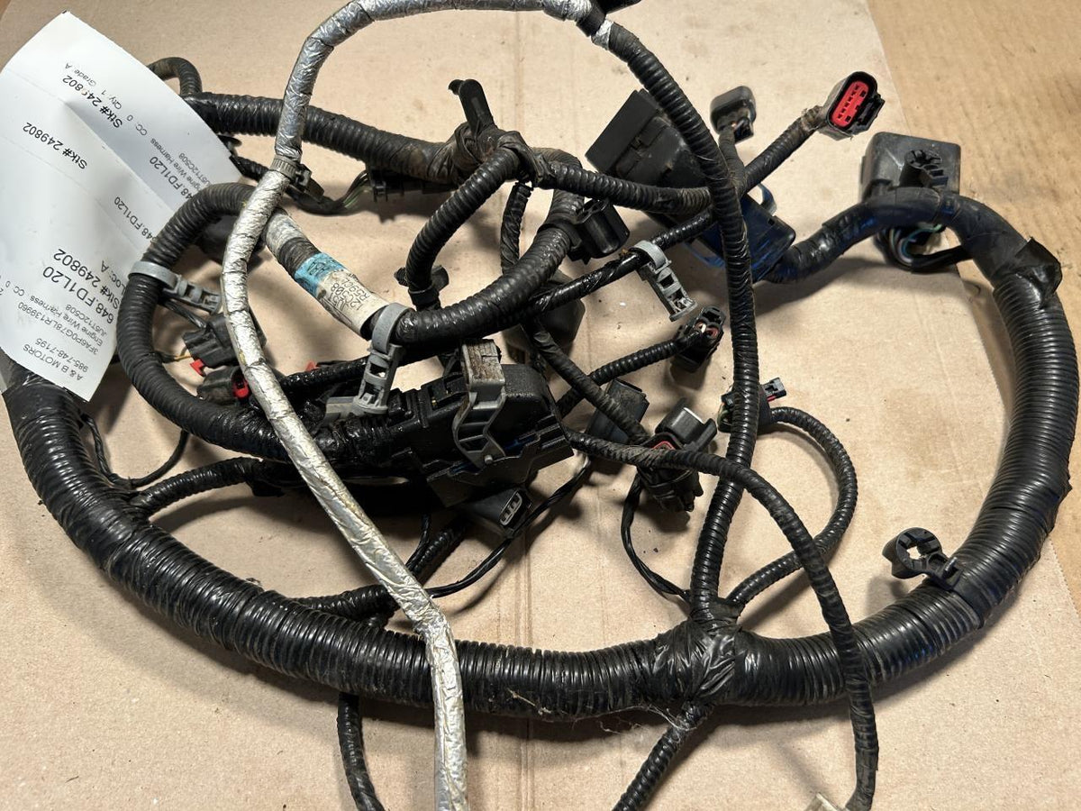 Engine Wire Harness from a 2020 Ford Fusion, photo 2