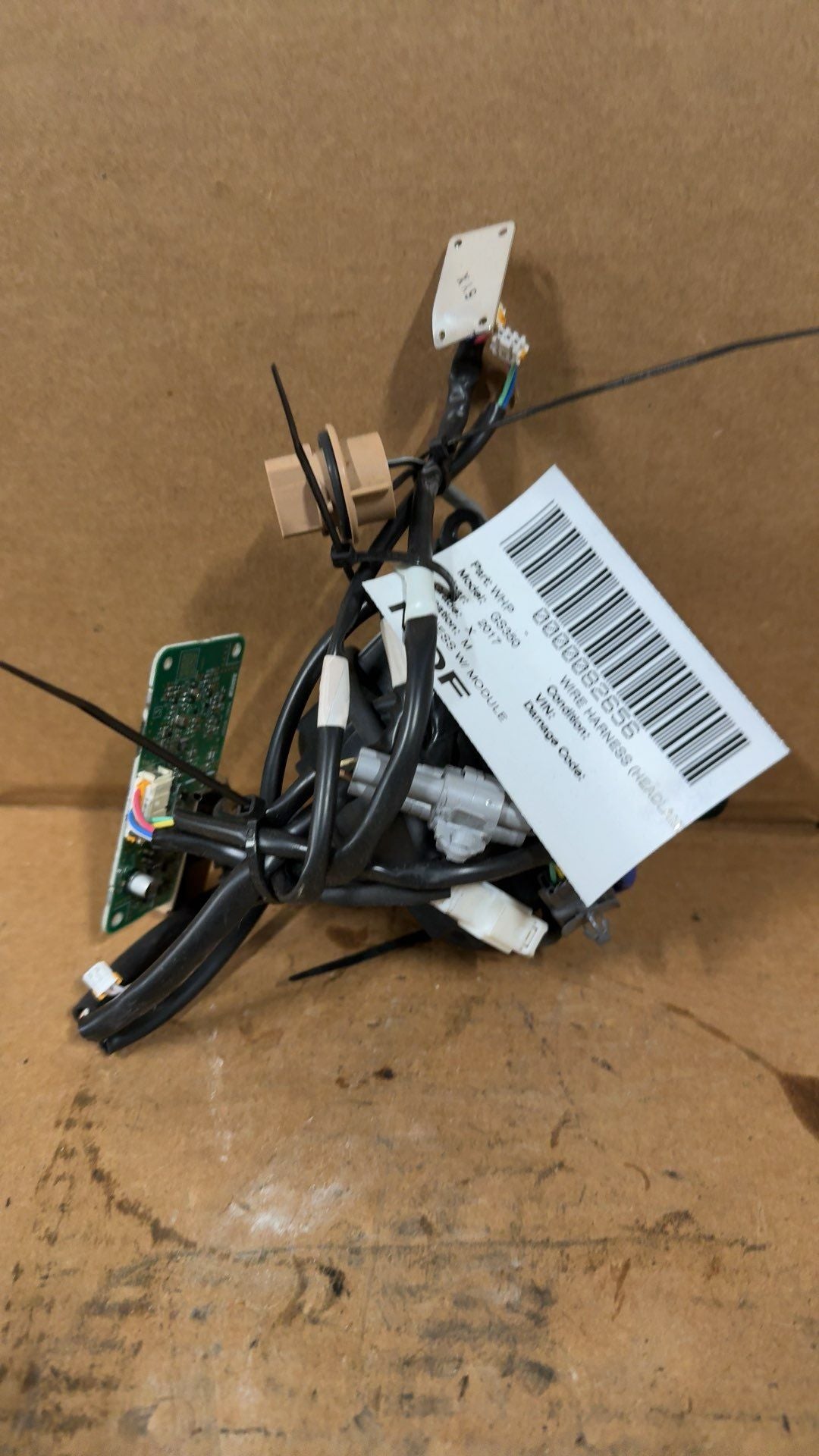 Used OEM Lamp Wiring Harness, photo 1