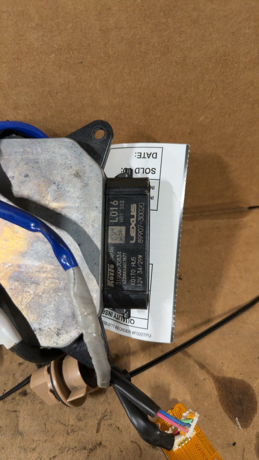 Used OEM Lamp Wiring Harness, photo 3