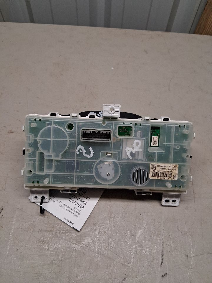 Instrument Cluster (Tachometer) from a 2015 Honda Civic, lower, photo 3