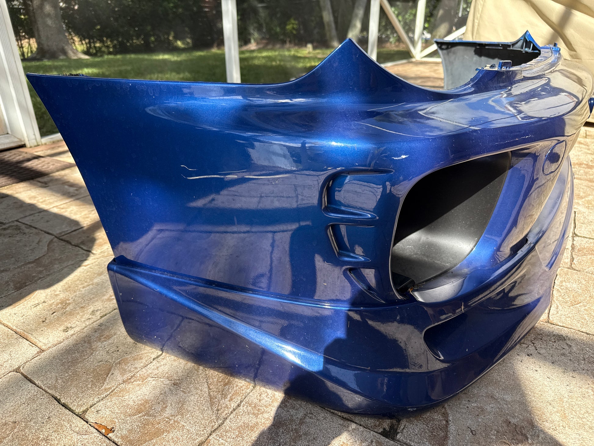 2002 2003 Subaru wrx Sti Impreza JDM Front bumper assembly OEM & GReddy Bottom Lip - Used - Photo 3