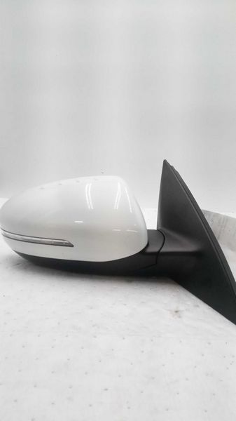 2014-2015 kia optima RH Passenger Side Power Folding w/o blind spot Door Mirror White OEM - Used