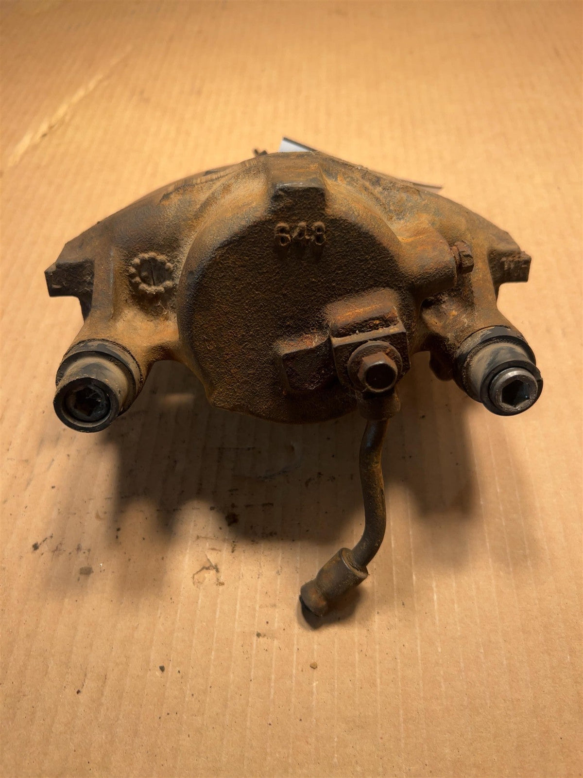 Brake Caliper from a 1998 GMC 1500, front, right side, photo 2