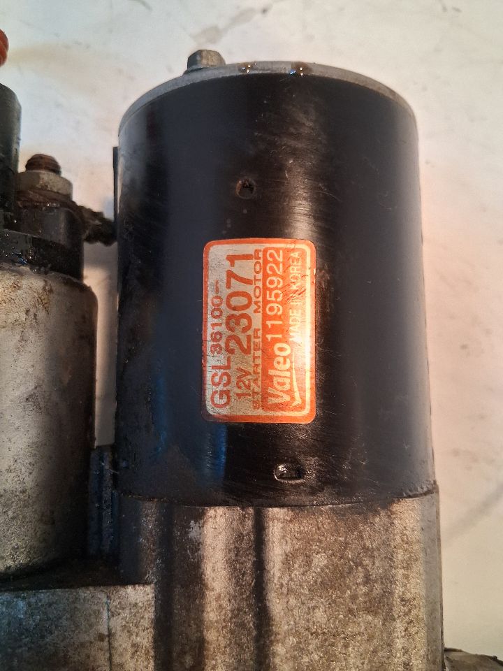 Starter Motor from a 2010 Kia Soul, photo 3
