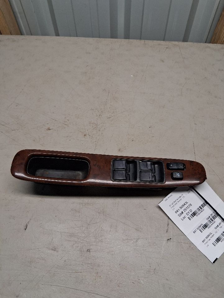 Window Master Switch from a 2004 Toyota Avalon, left side, photo 2