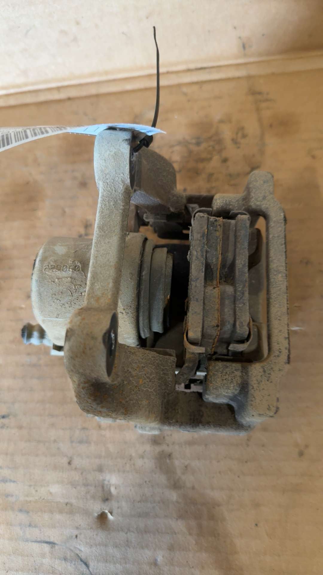 Brake Caliper from a 2019 Dodge Charger, rear, right side, photo 2