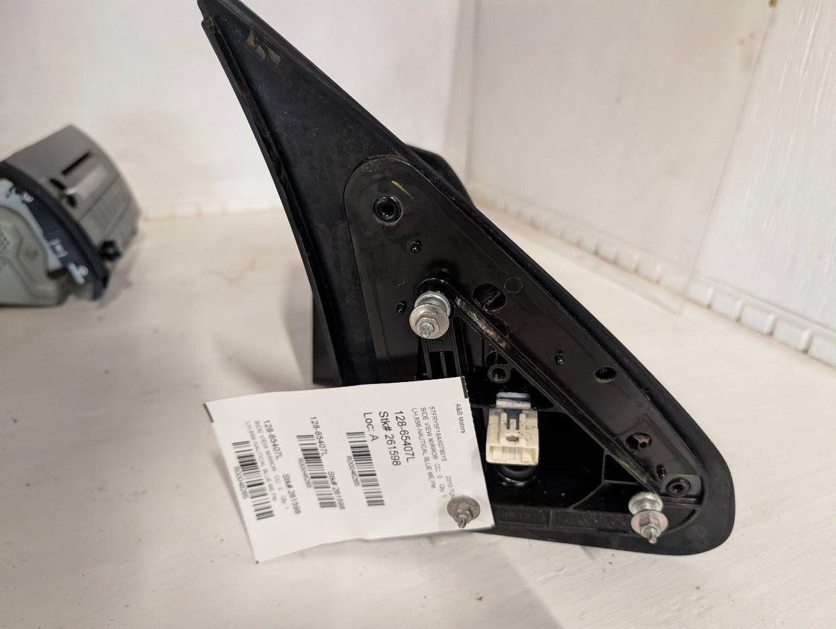 Side View Mirror from a 2010 Toyota Tundra, left side, photo 5