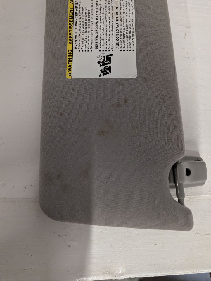 Sun Visor from a 2010 Toyota Tundra, right side, photo 6