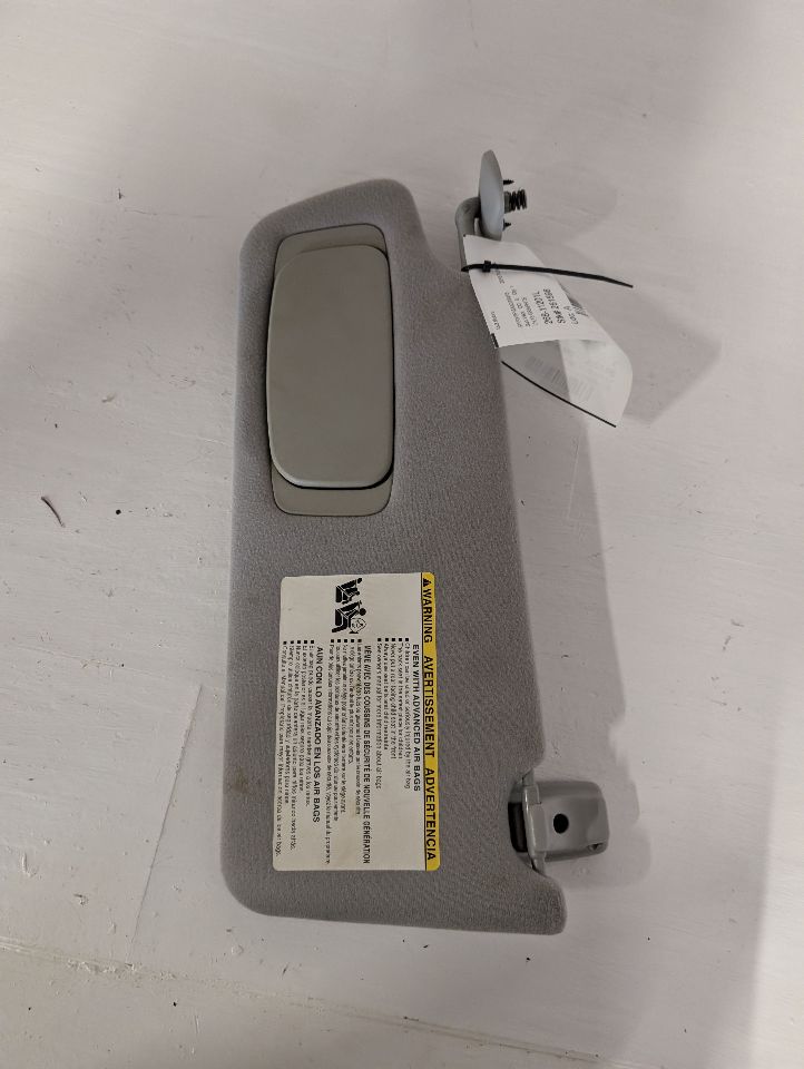 Sun Visor from a 2010 Toyota Tundra, left side, photo 6