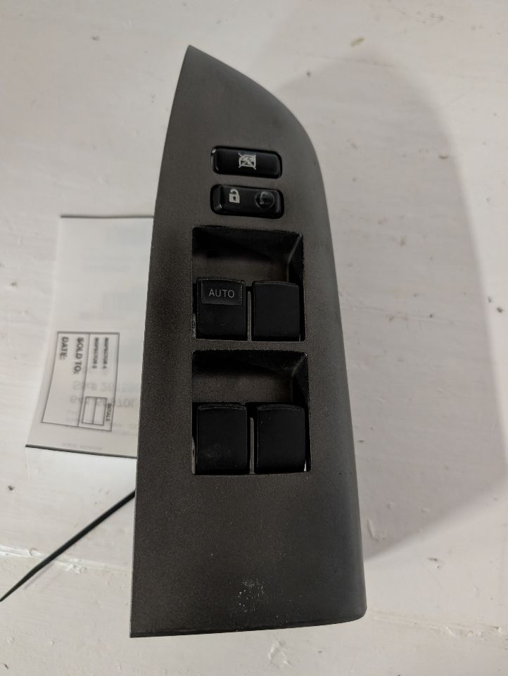 Window Master Switch from a 2010 Toyota Tundra, left side, photo 2