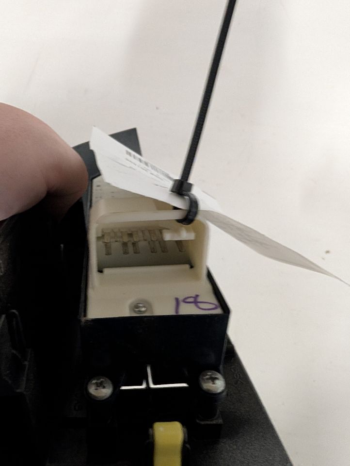 Window Master Switch from a 2010 Toyota Tundra, left side, photo 4