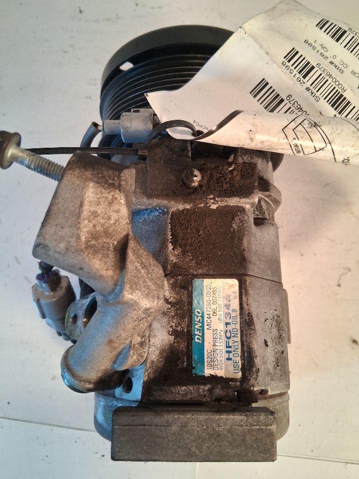 AC Compressor from a 2010 Toyota Tundra, photo 2