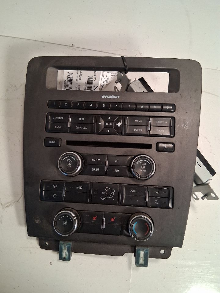 Radio Control Panel from a 2010 Ford Mustang, photo 1