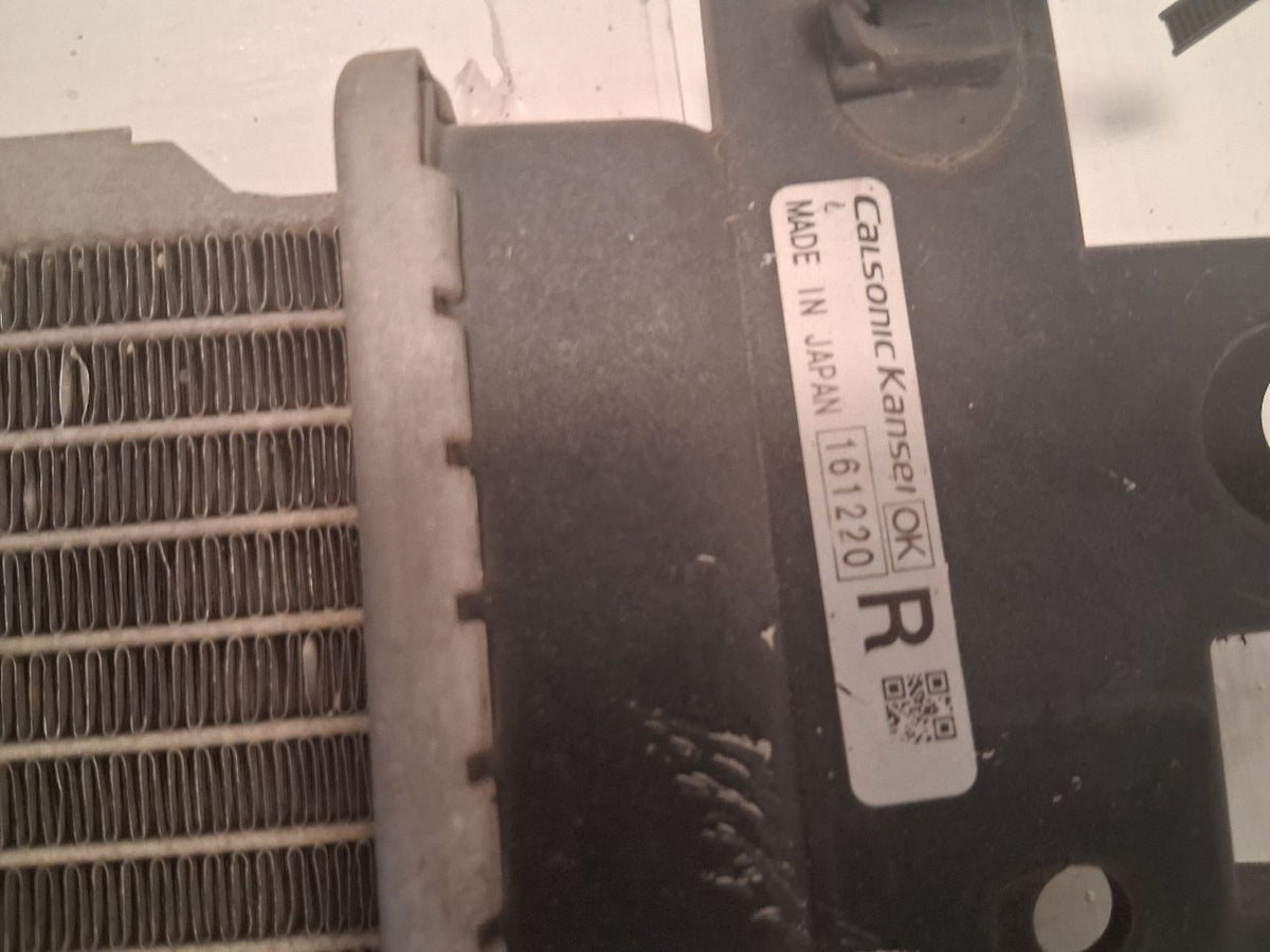 Sub Radiator from a 2017 Infiniti Q50, front, photo 2