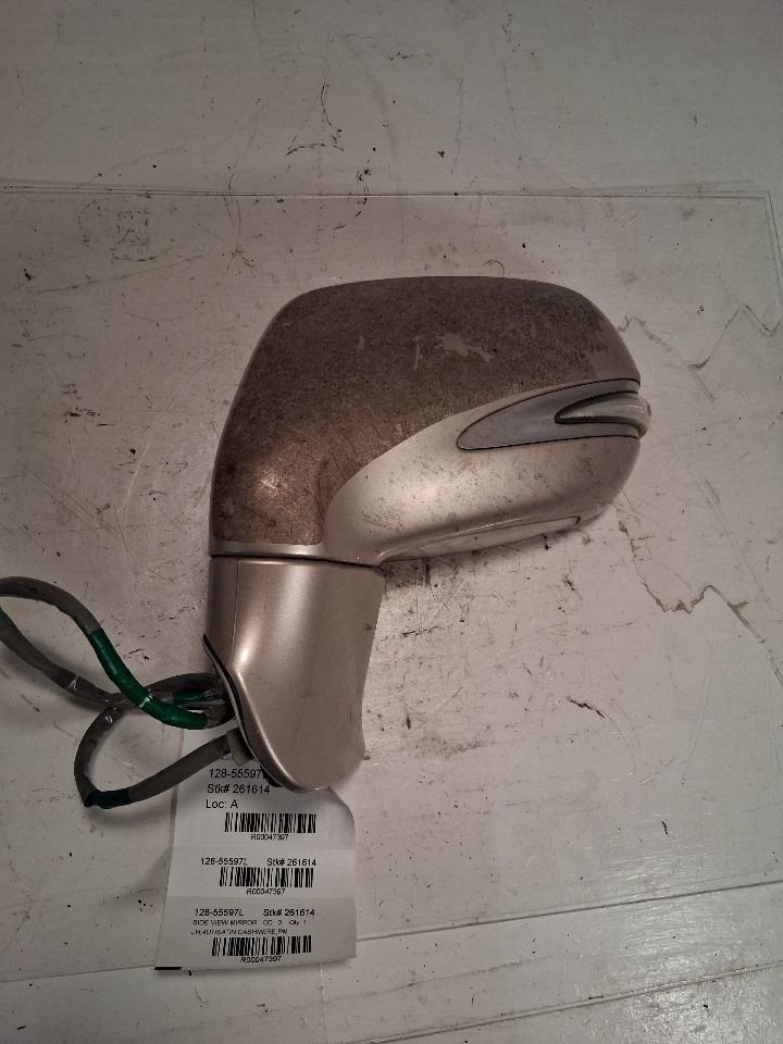 Side View Mirror from a 2011 Lexus RX350, left side, photo 3