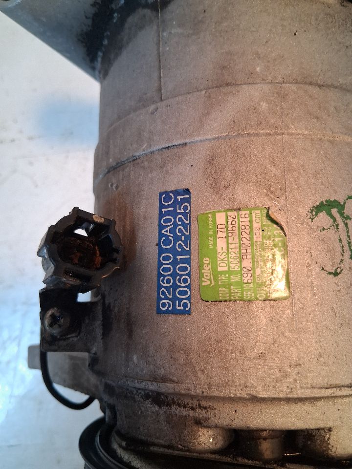 AC Compressor from a 2003 Nissan Murano, photo 3