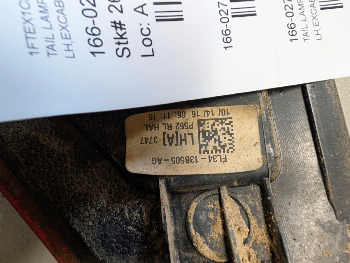 Tail Light from a 2017 Ford F-150, left side, photo 8
