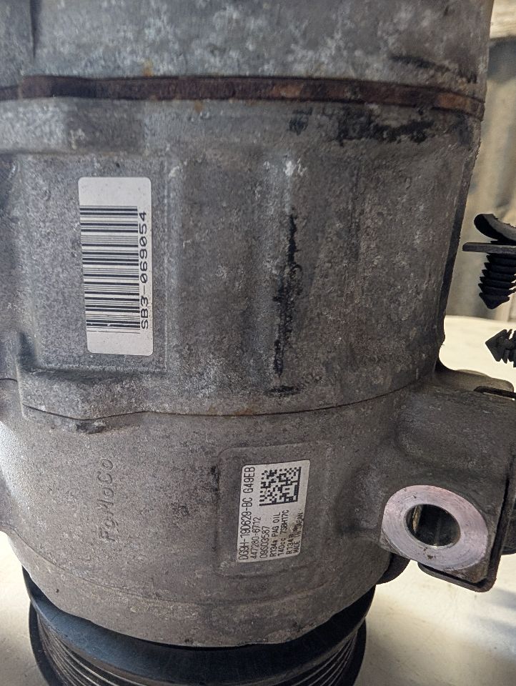 AC Compressor from a 2016 Ford Fusion, photo 2