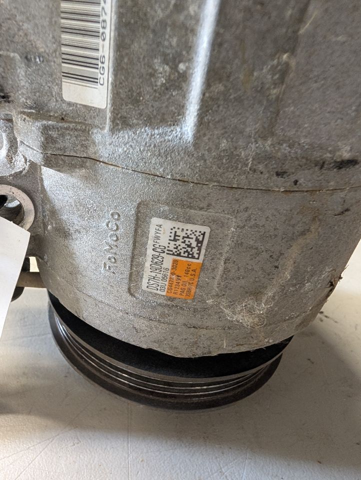 AC Compressor from a 2017 Ford Fusion, photo 5