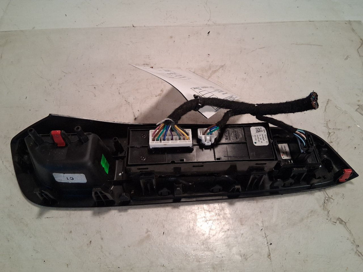 Window Master Switch from a 2022 Nissan Versa, left side, photo 2