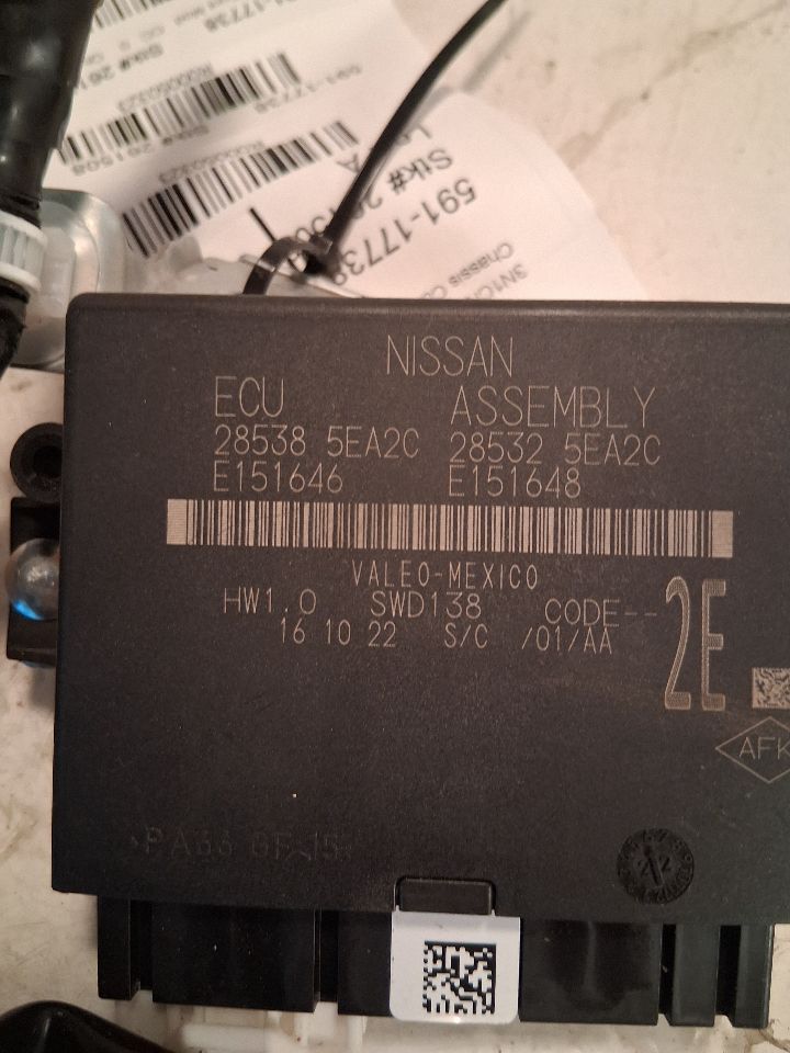 Driver Assist Module from a 2022 Nissan Versa, photo 2