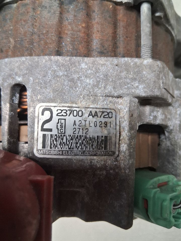 Alternator from a 2013 Subaru Impreza, photo 3