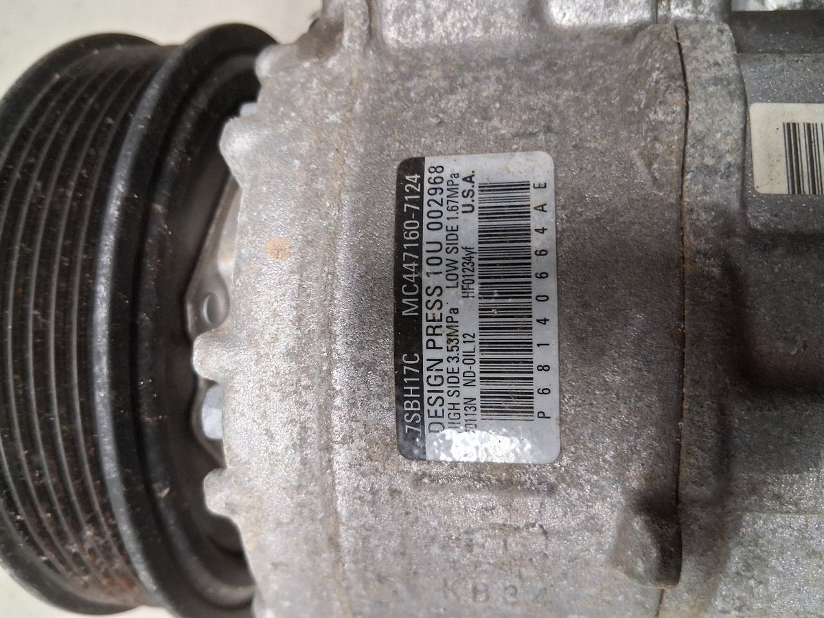 AC Compressor from a 2018 Ram 1500, photo 3