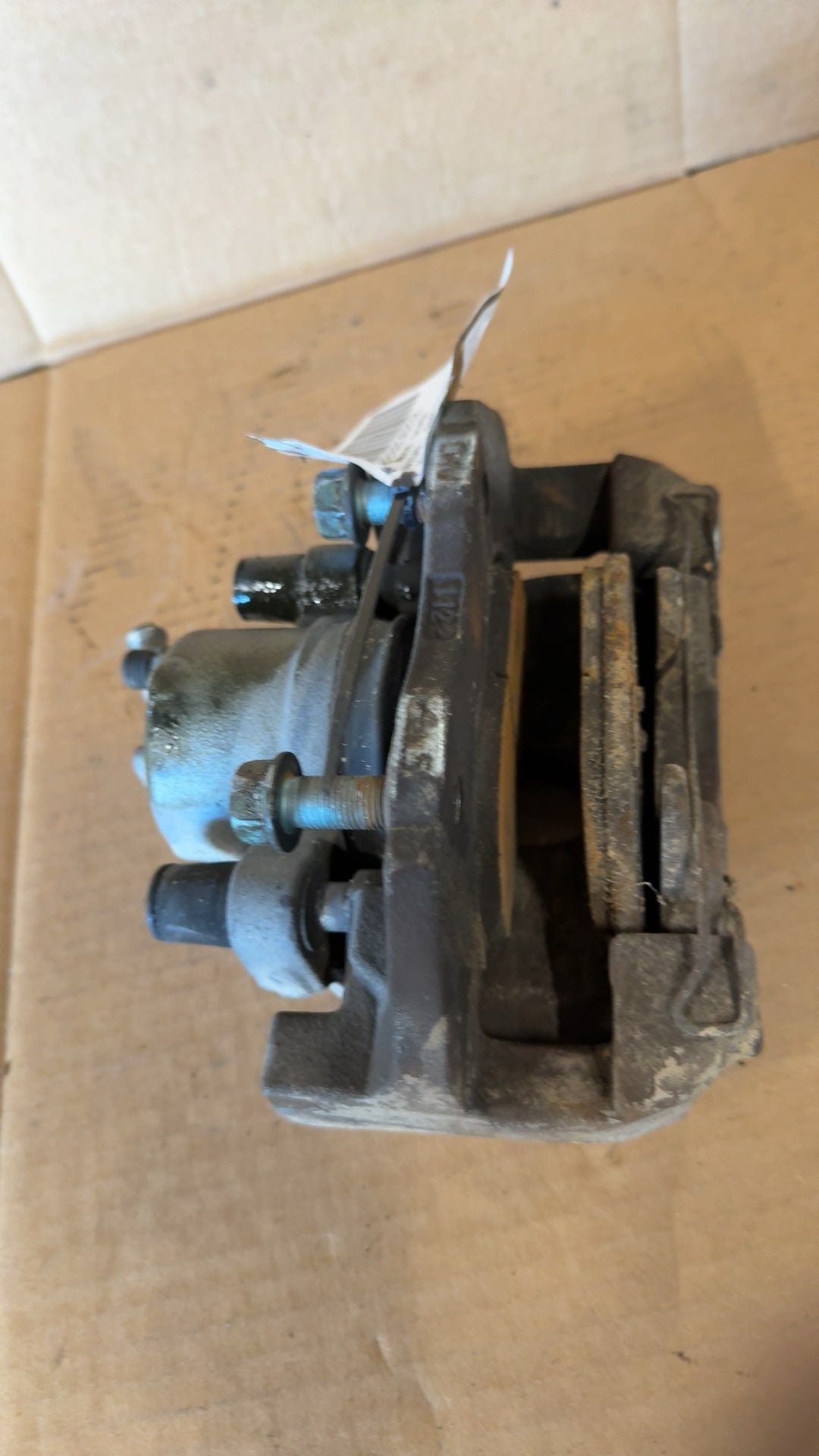 Brake Caliper from a 2012 Mazda 3, front, right side, photo 3