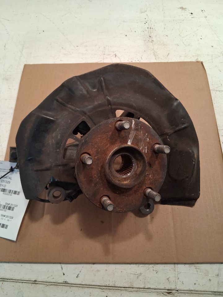Spindle Knuckle from a 2009 Toyota Camry, front, left side, photo 1