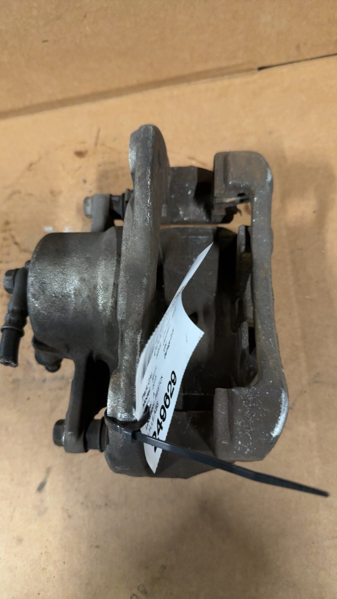 Brake Caliper from a 2015 Toyota RAV4, front, left side, photo 1